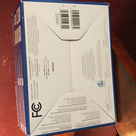 Olympus FE-230 7.1MP Digital Camera - Silver - w/ Orig. Box - Picture 8 of 10